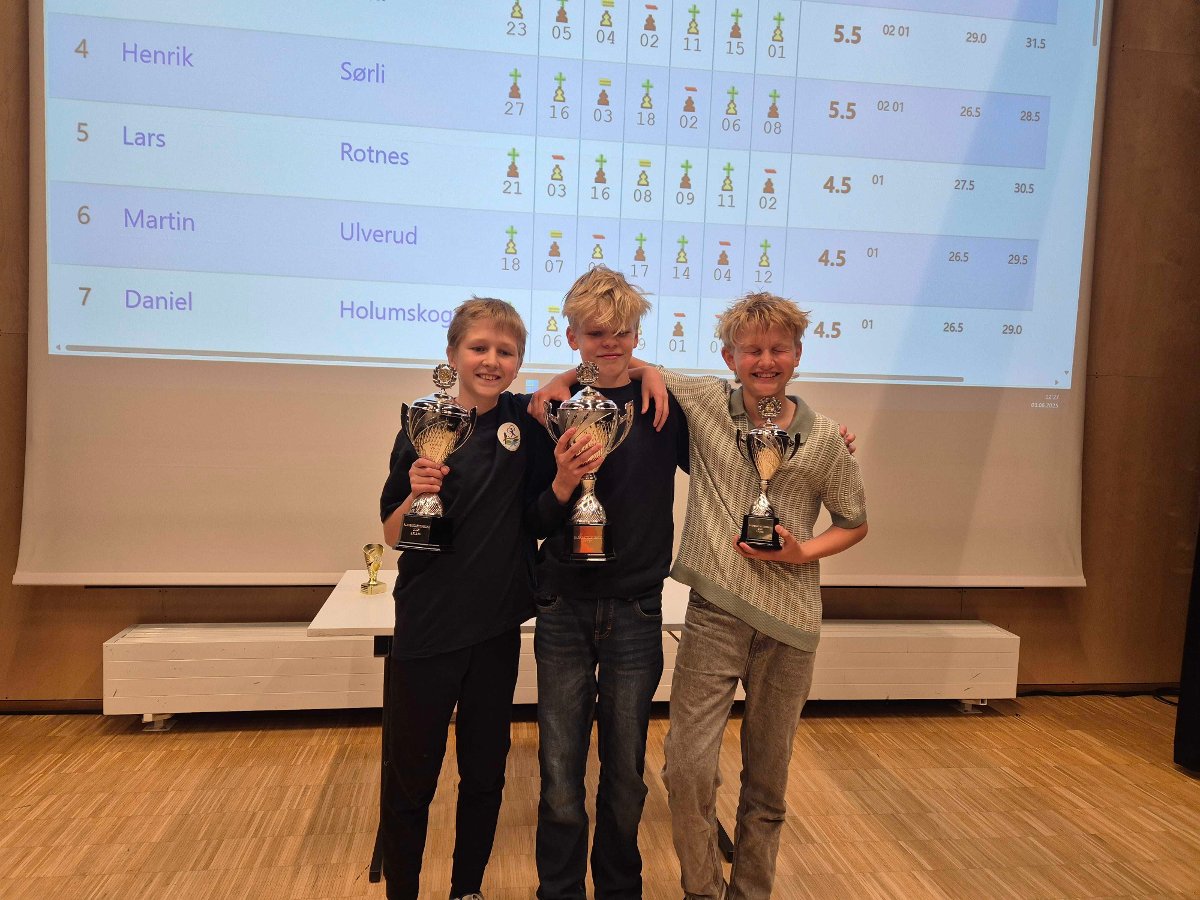 Barnesjakkturnering 2025